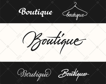 Boutique svg, 5 unique logo collection
