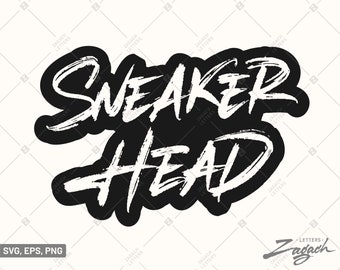 Sneaker Head SVG PNG