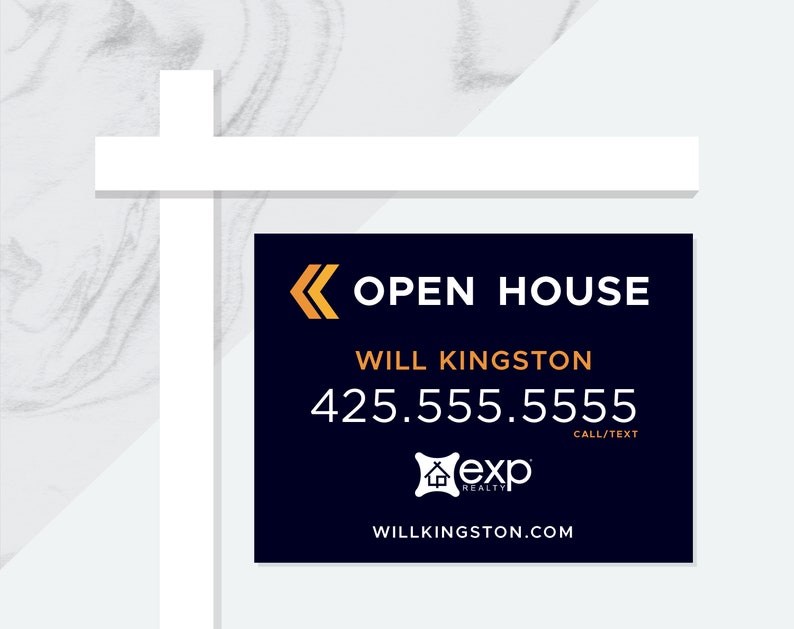 Digital PDF Made to Order eXp Realty Real Estate Open House Etsy