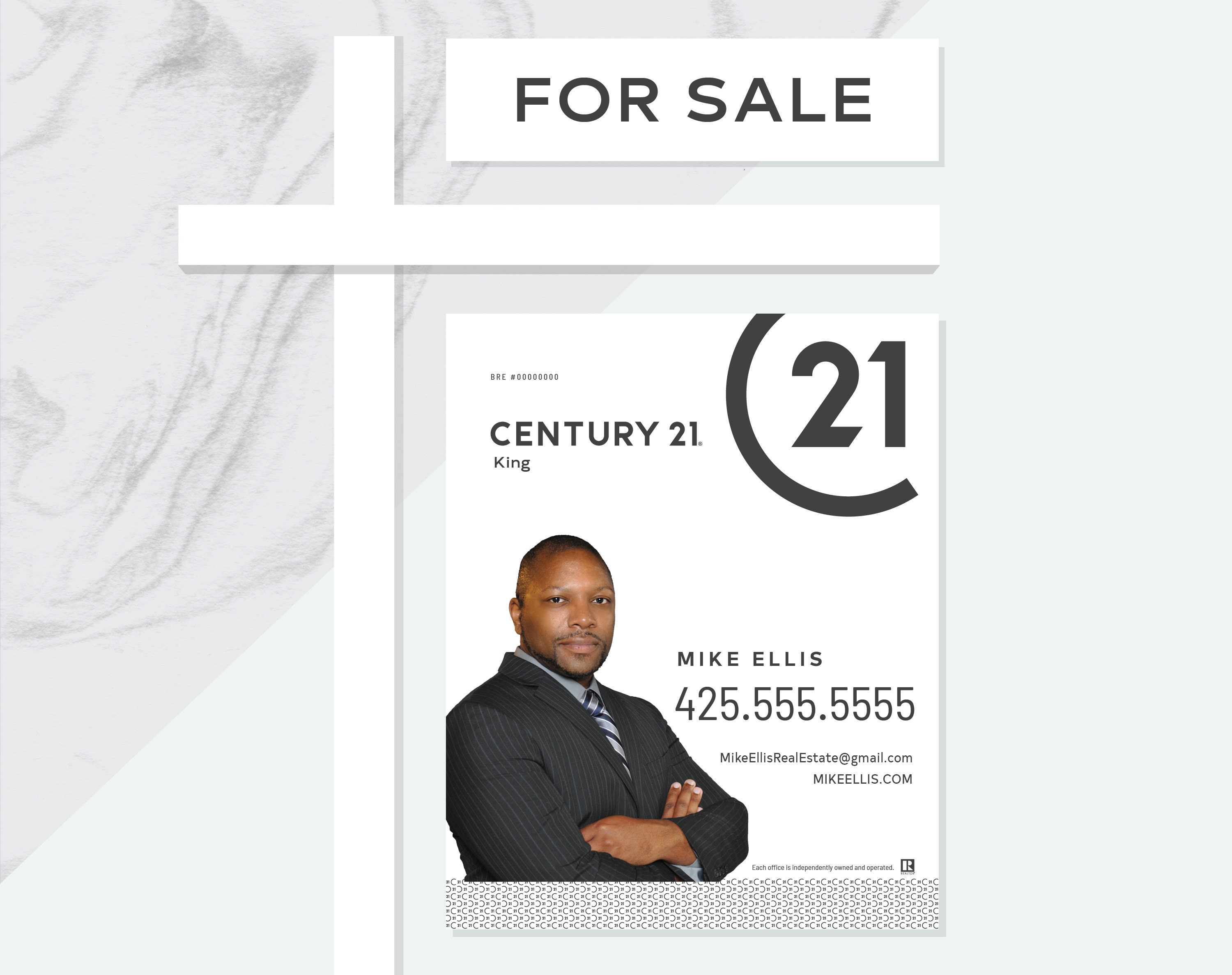Digital PDF Made to Order Century 21 Real Estate Yard Sign Etsy