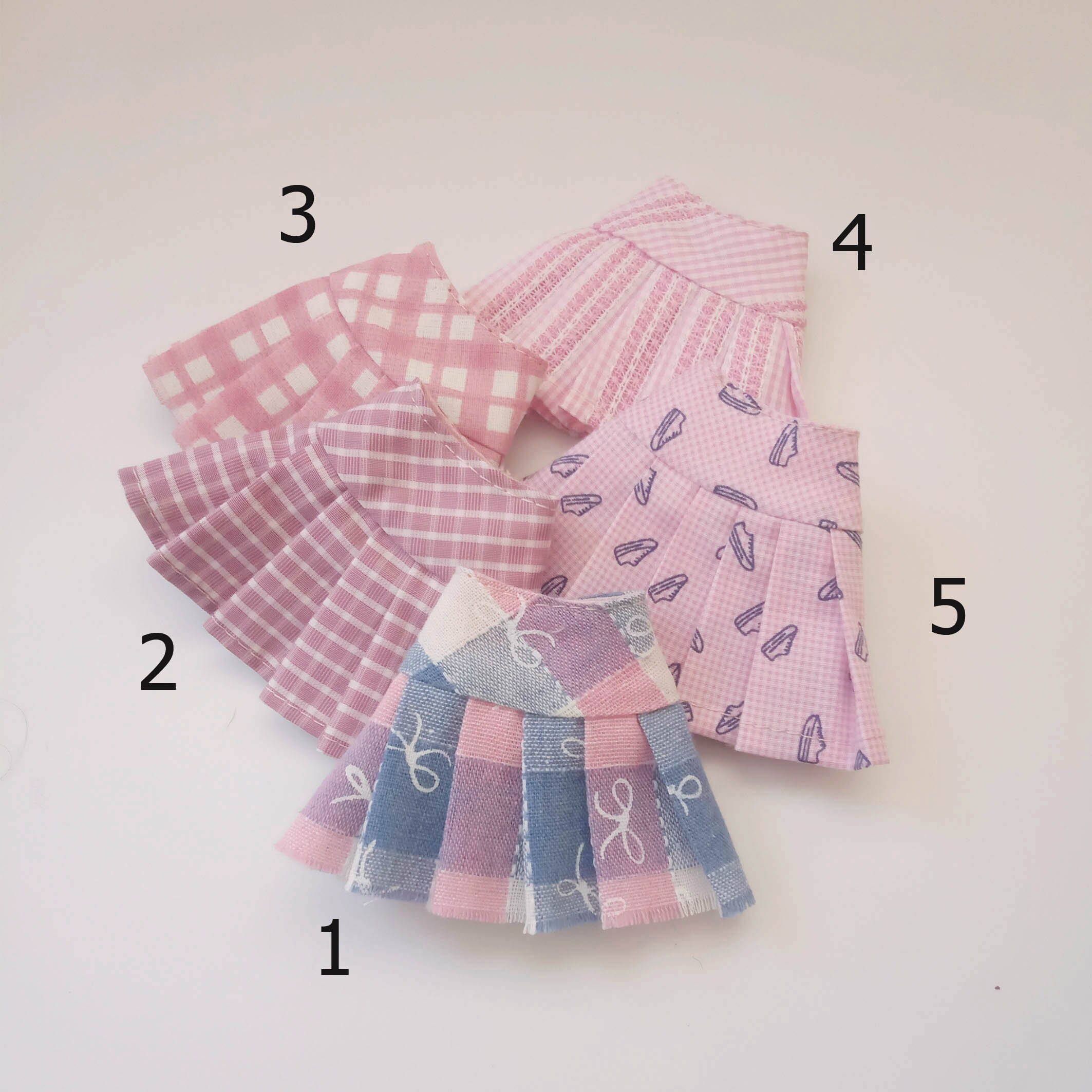 Barbie pink pleated skirt Etsy