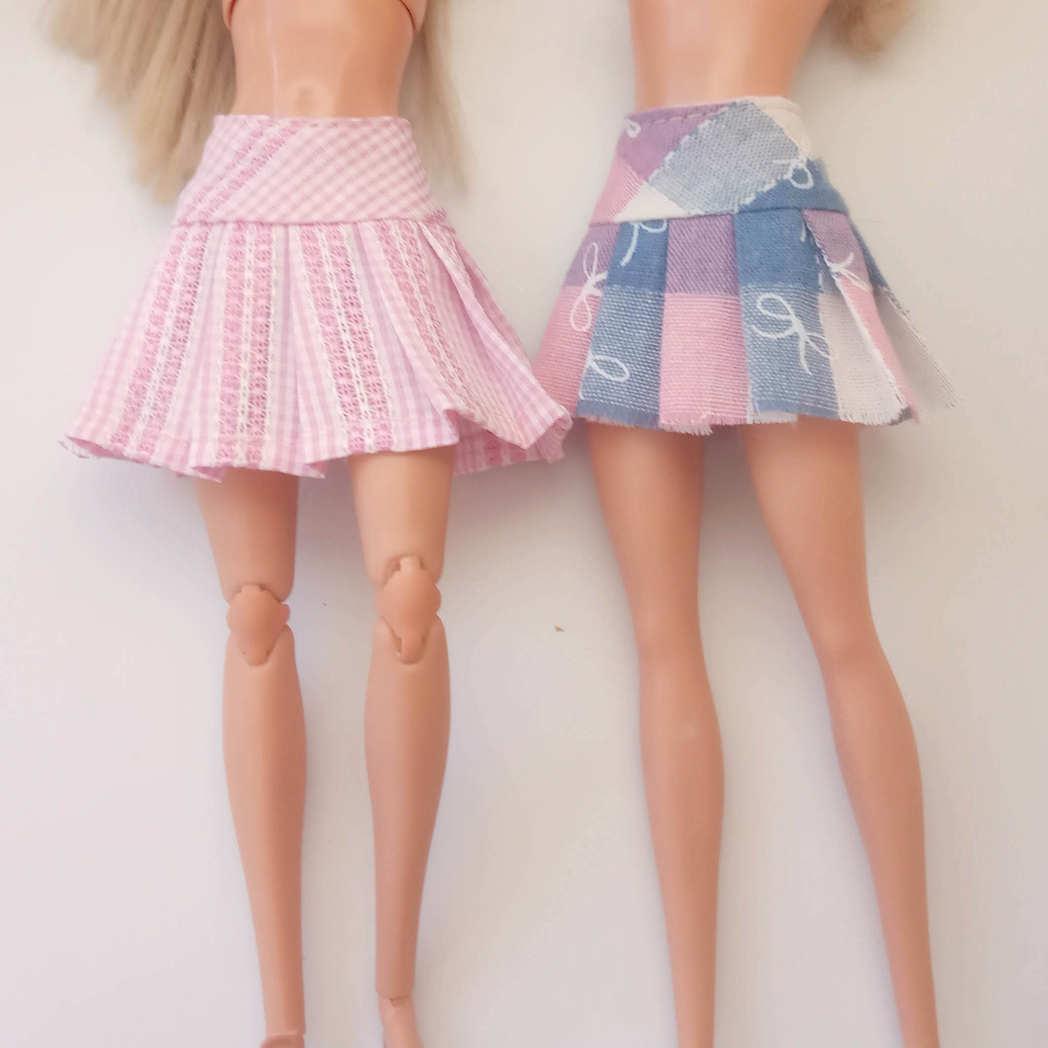 Barbie pink pleated skirt | Etsy