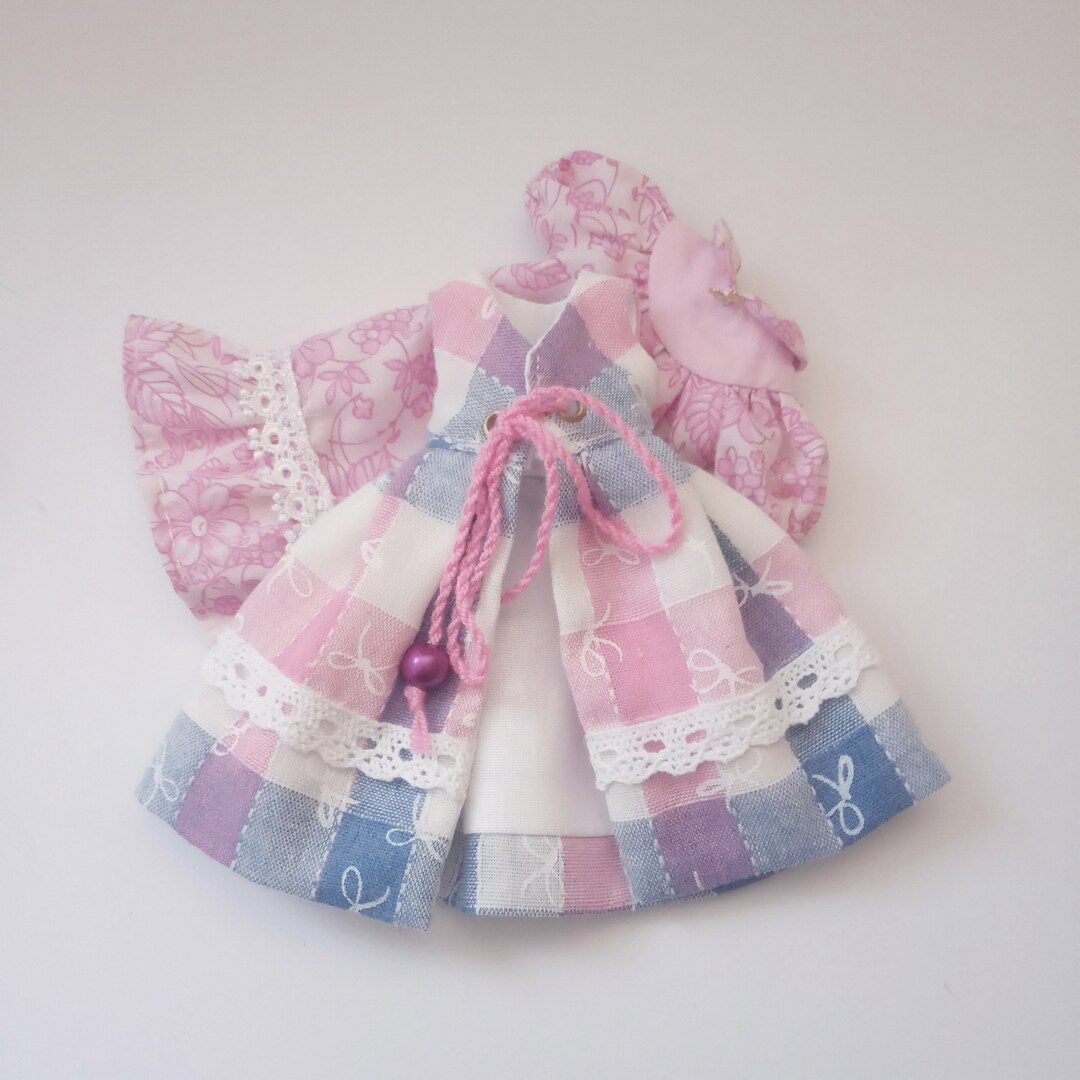 Blythe Outfit Pink Clothing Set Etsy