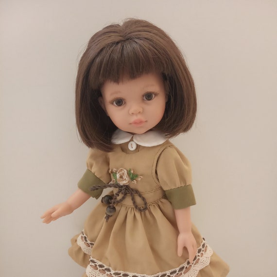 Set of yellow clothes for Paola Reina, outfit for a 13-inch doll