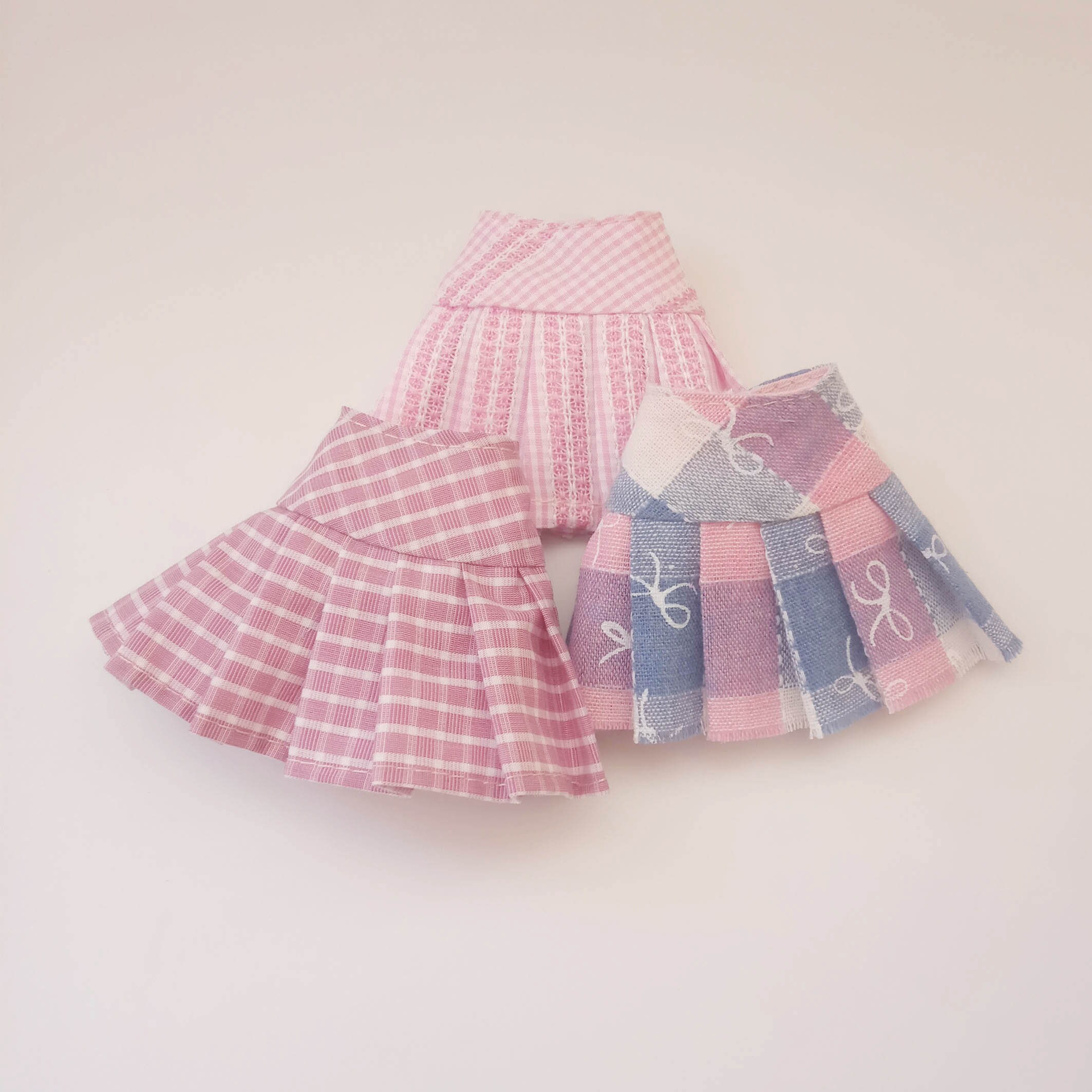 Barbie pink pleated skirt Etsy