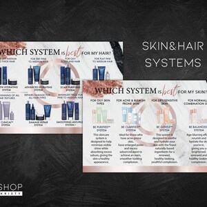 Tarjeta Monat Systems, Monat Qué sistema es mejor, Sistema capilar, Sistemas de piel, Tarjeta de información de Marble Haircare, Tarjeta Monat Market Partner, Imprimible