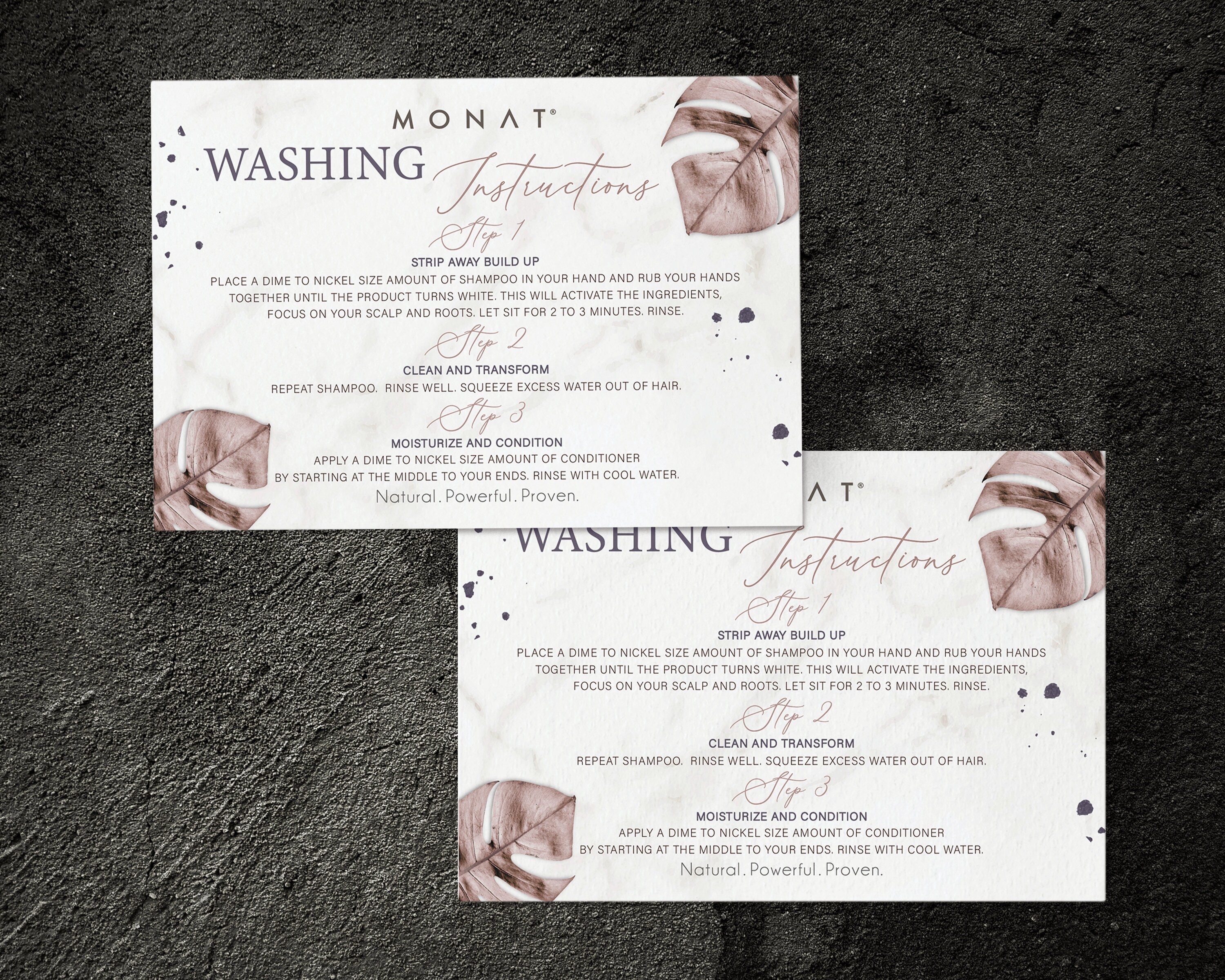 Monat Washing Instructions, Monat Instructions, Rose Gold Instructions ...