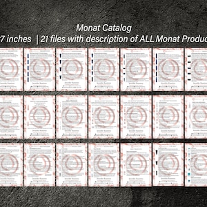 Monat Catalog, Monat Marketing Bundle, Monat Marketing Kit, Monat Description Products ,Marble Monat Catalog, Monat Kit, Printable, 21 in 1