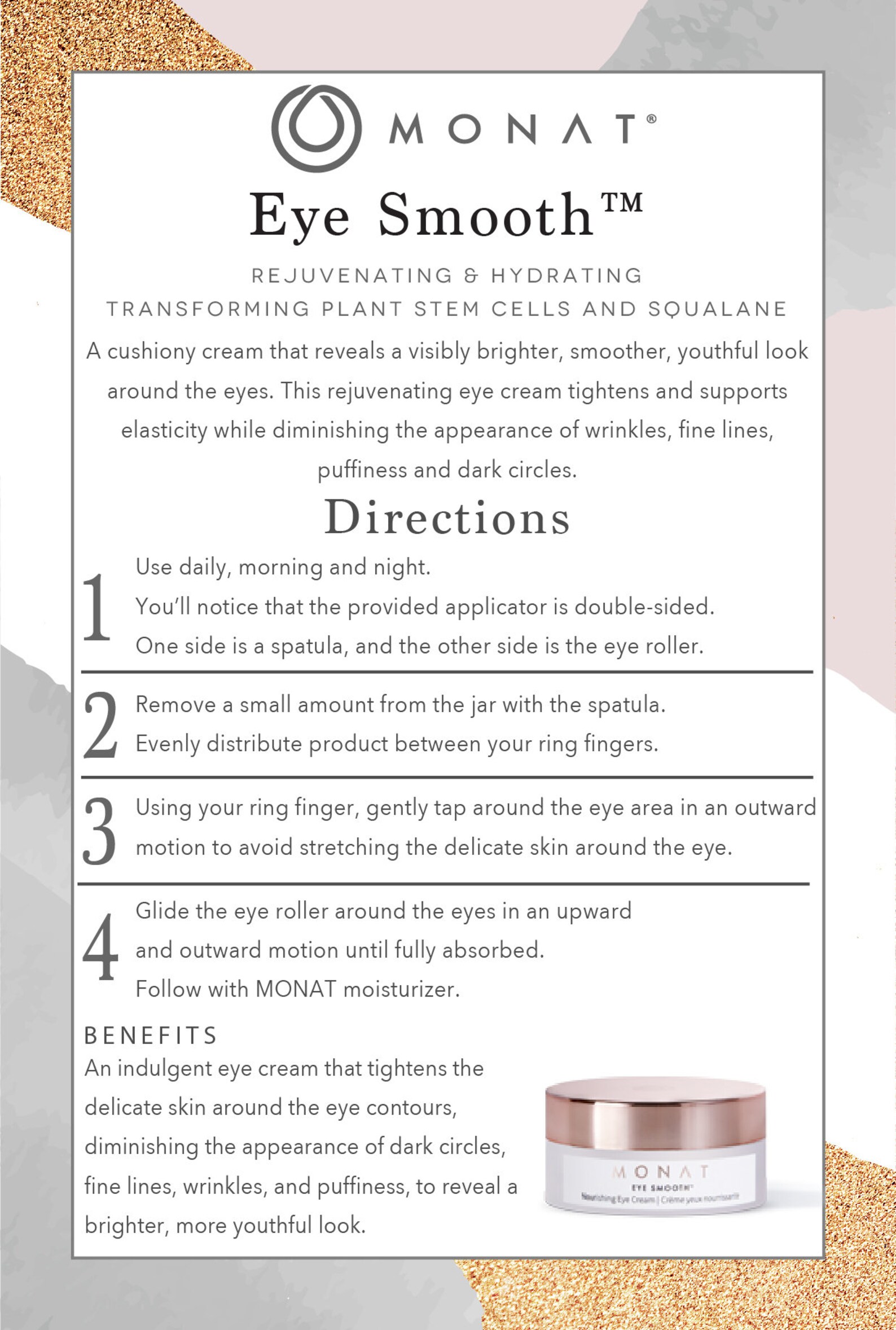 Monat Be Gentle Routine Card, Monat Be Balanced Routine, Monat