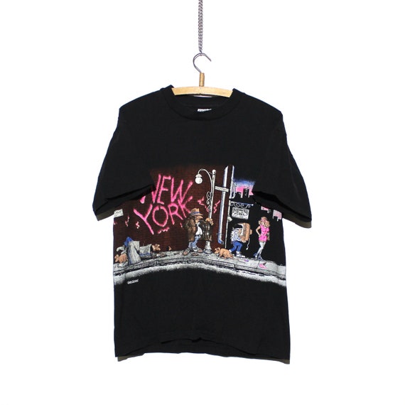 Vintage 90s Wrap Around New York City T-Shirt