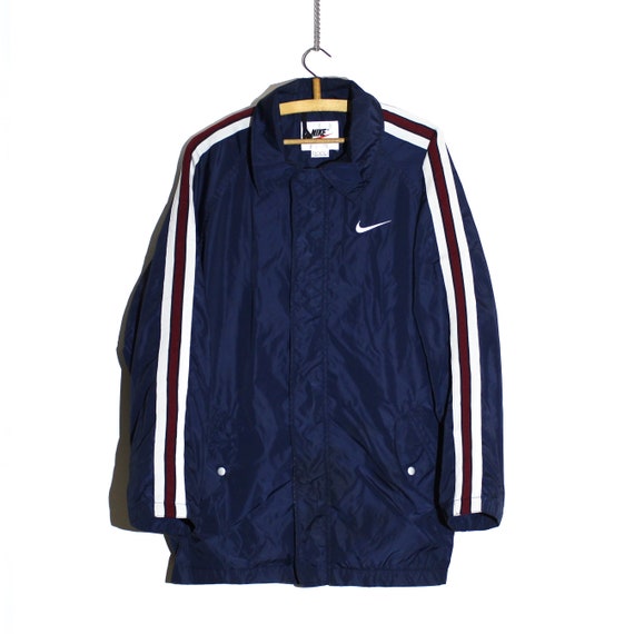 white nike rain jacket