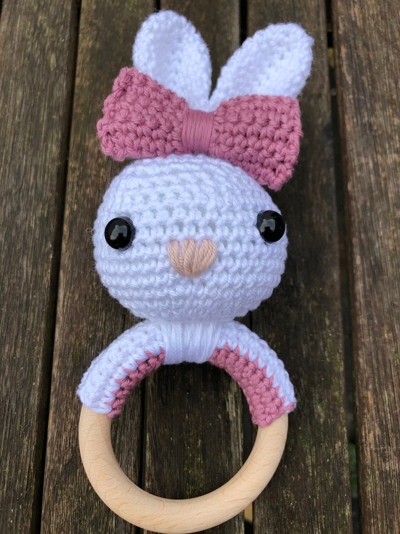 griffin crochet baby toys bunny Baby rattles baby rattle bunny
