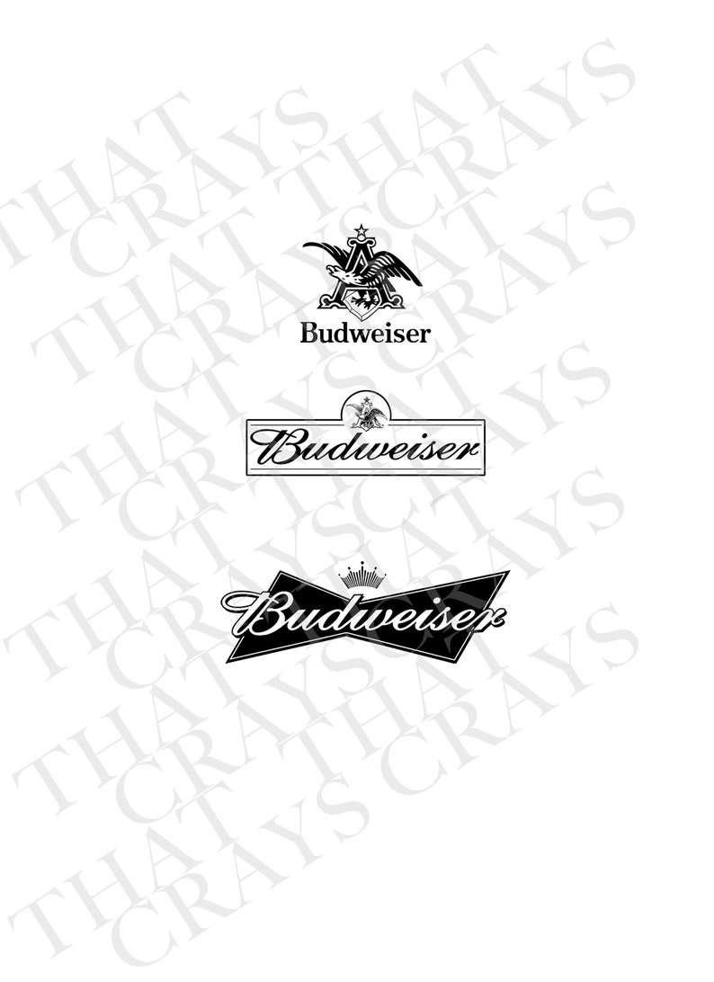Budweiser svg png Vector Crafts Tshirt Image Clip Art | Etsy