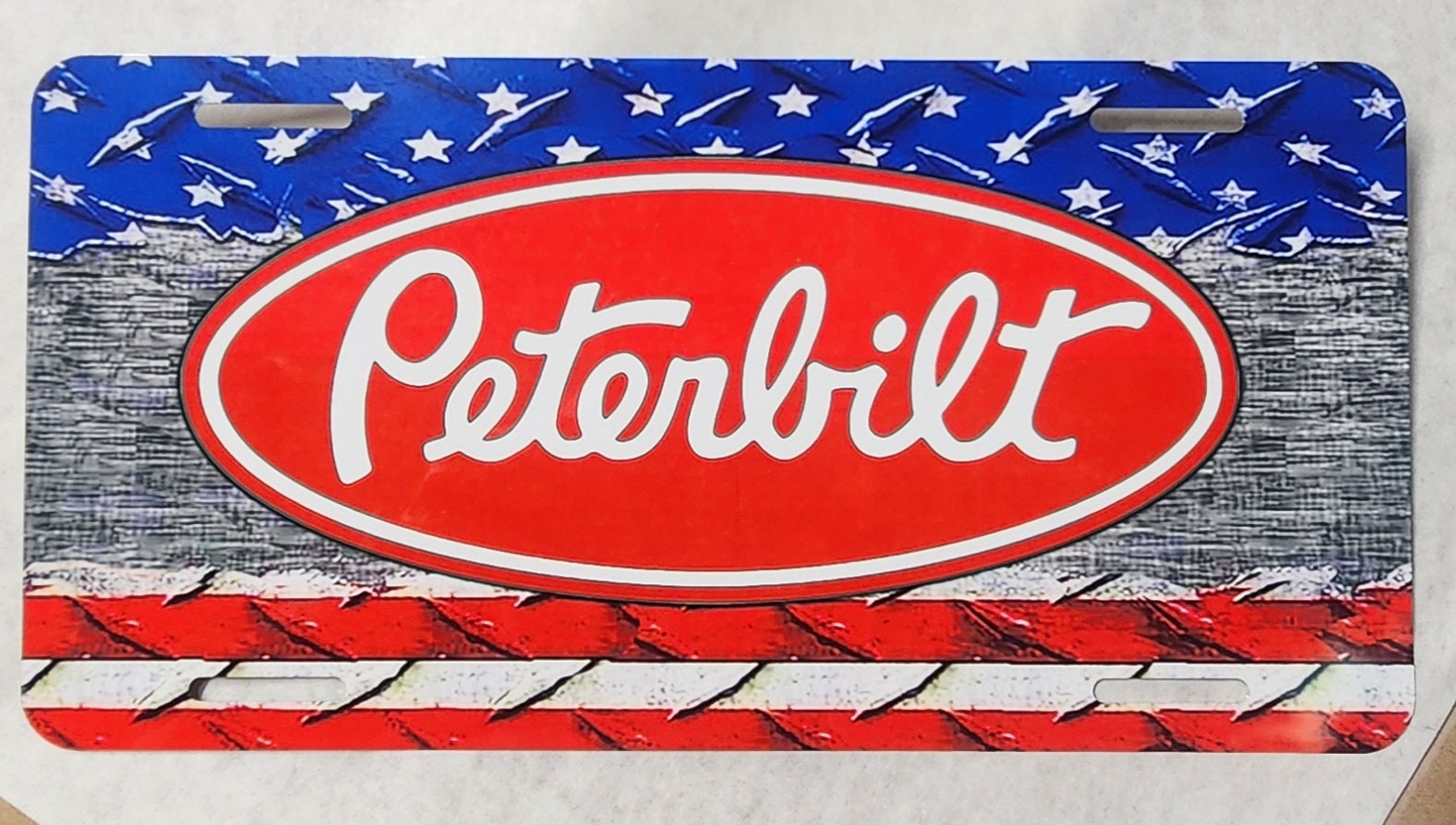 Peterbilt License Plate, Peterbilt Custom Plate, Truck Driver Gift
