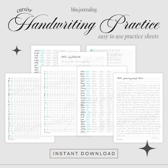 How To Make Handwriting Practice Sheets