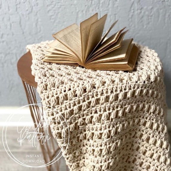 Let's Stay Home Blanket // Crochet PDF Pattern — TL Yarn Crafts