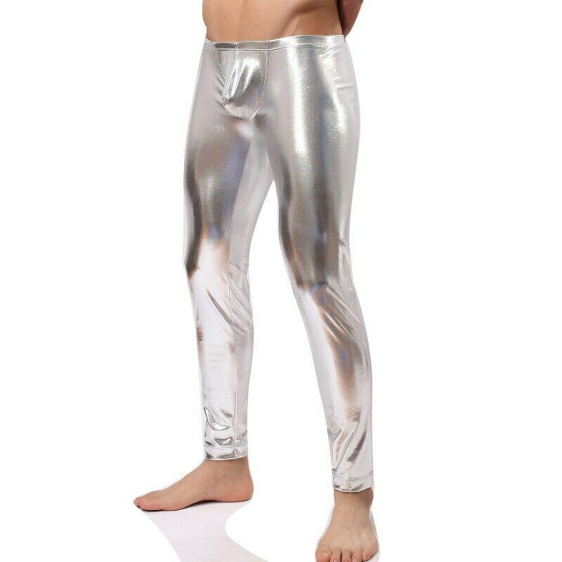 PVC Pants Mens PVC trousers clubwear Shiny PVC Size M Etsy