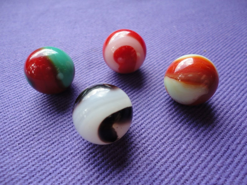 Vintage Akro Corkscrew Marbles - Etsy