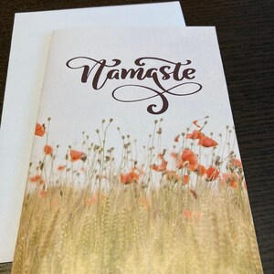 Carte Namaste