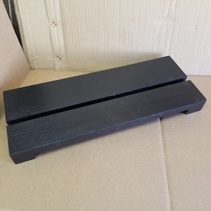Schwarzes Mini-Pedal-Brett, 16x5