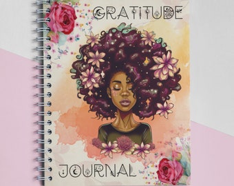 Gratitude Journal for Black Women, Gratitude Journal, Gratitude Journal for Women, Gratitude Notebook for Women, Mindfulness Journal