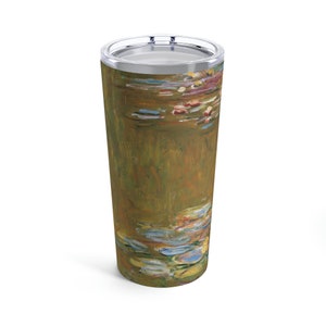 Claude Monet The Water Lily Pond Tumbler 20oz