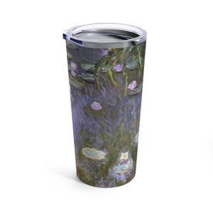 Claude Monet Water Lilies Tumbler 20oz