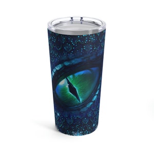 Blue Dragon Eye Tumbler 20oz