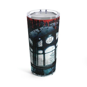 Creepy House Windows Tumbler 20oz