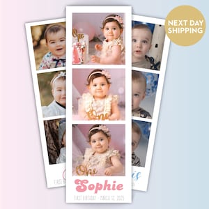 Personalized Photo Magnets: Birthday, Baptism Party Favors
