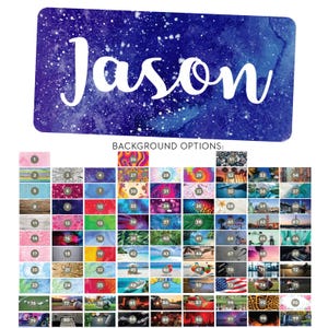 Custom Name Locker Magnet: Personalized School, Fridge Decor