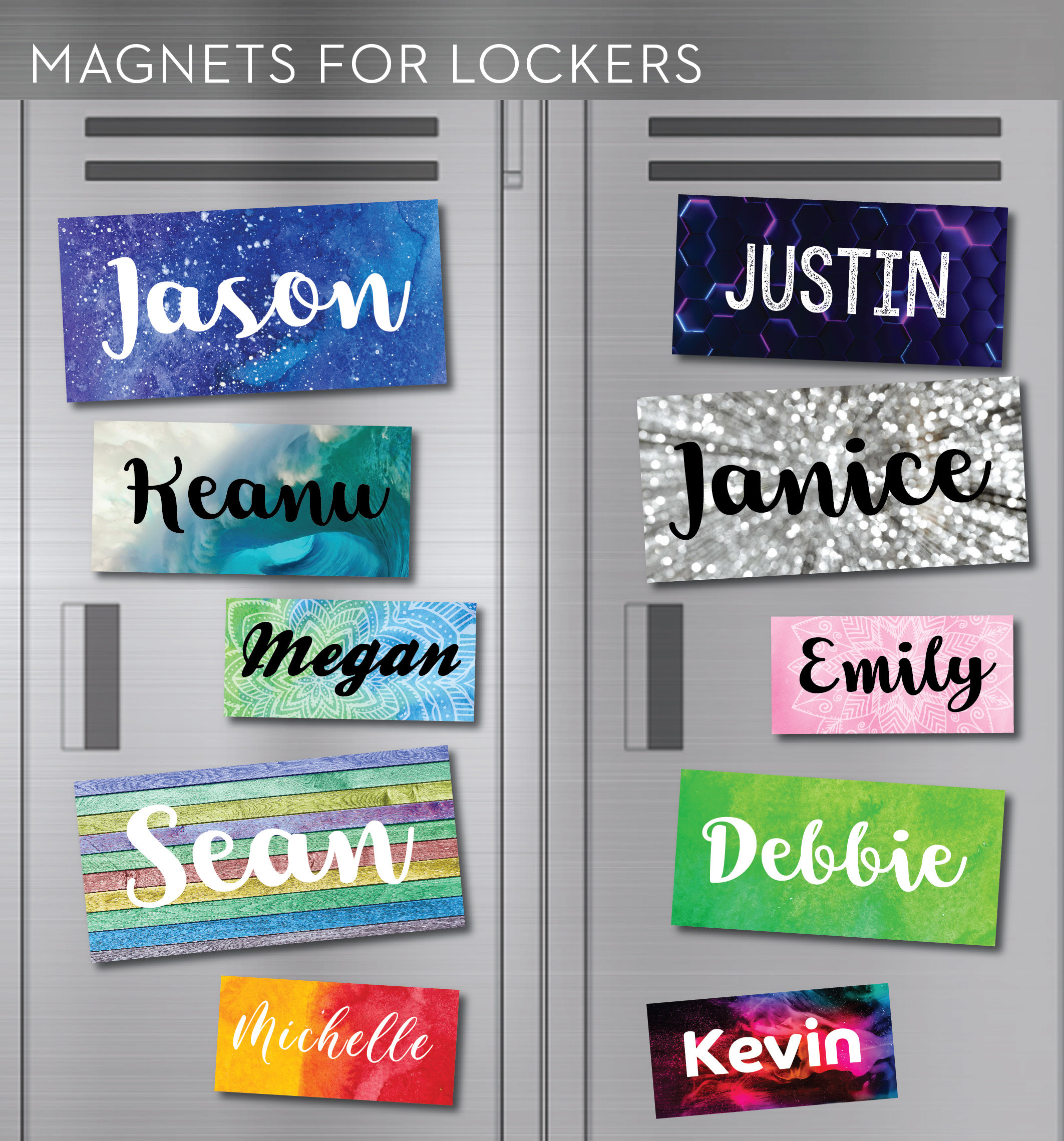 Custom Locker With Name Personalized Names Etsy