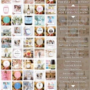 Baby Shower Party Favor - 30 Hand Sanitizer Labels - Pink Bow Baby Shower Theme Favors - BabyShower Stickers for Favor- Gender Reveal Favor image 4