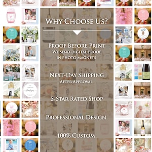 Baby Shower Party Favor - 30 Hand Sanitizer Labels - Pink Bow Baby Shower Theme Favors - BabyShower Stickers for Favor- Gender Reveal Favor image 3