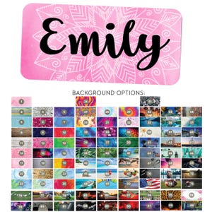 Custom Name Locker Magnet: Personalized School, Fridge Decor