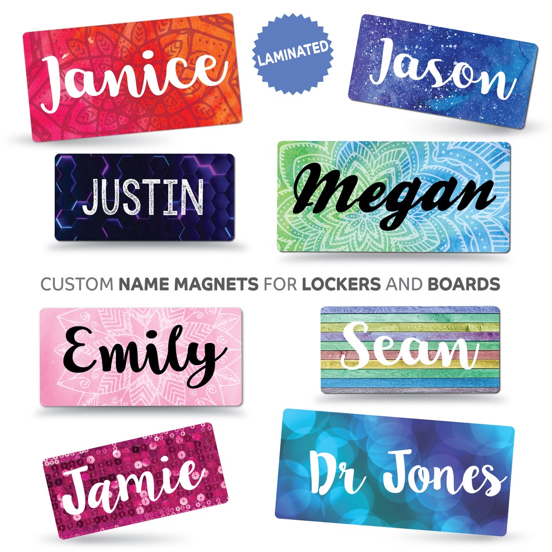 Custom Locker With Name, Personalized Names, Teachers