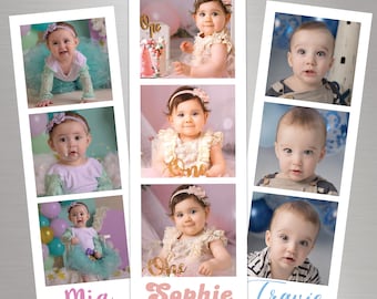 Photo Magnets for party favor. Personalize locker magnet. Custom Photo Magnets for Birthday party favor. Baptism party favor. Custom Locker