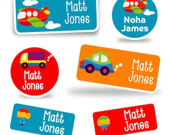 Personalized Waterproof Name Labels: Dishwasher Safe, School & Daycare