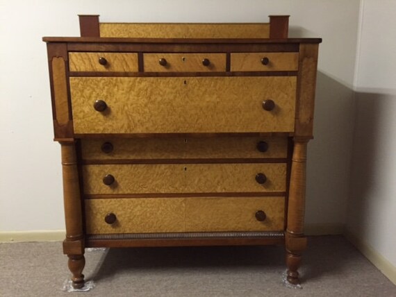 Antique Empire Dresser Etsy