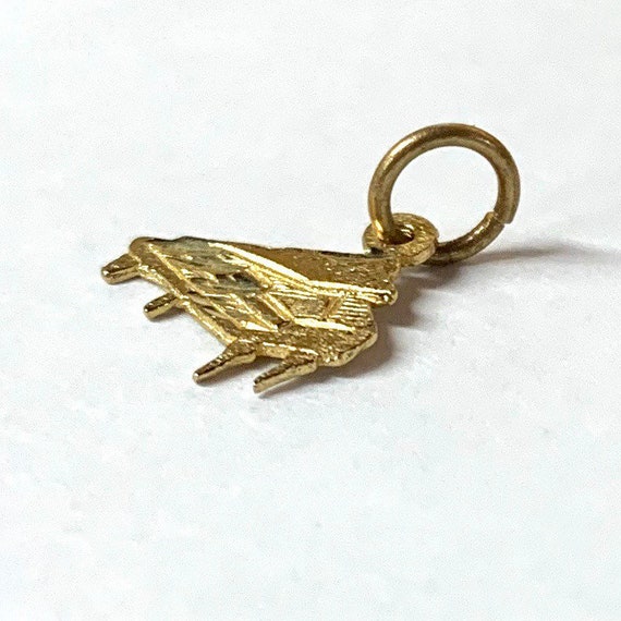 14kt Piano Charm Gold - image 1