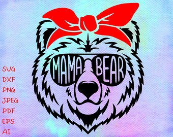 Download Mama Bear Svg Etsy