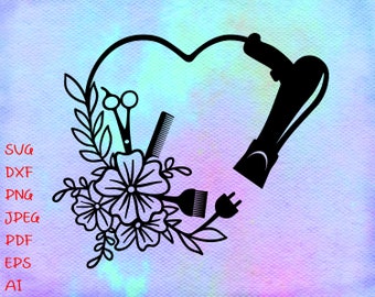 Free Free 231 Love Hairdresser Svg SVG PNG EPS DXF File