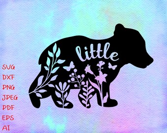 Download Little Bear Svg Etsy