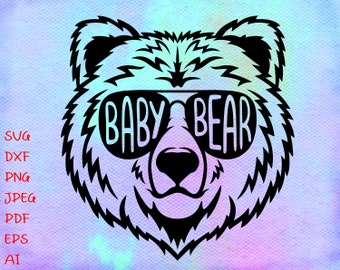 Download Bear With Sunglasses Etsy