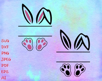 Free Free Bunny Split Svg 604 SVG PNG EPS DXF File