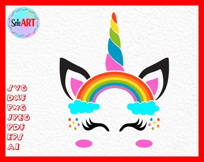 Download Unicorn Pride Rainbow Color Pride Unicorn Gay Pride SVG | Etsy