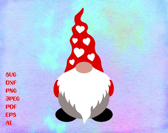 Download Valentine Gnome svg Valentines Day svg Gnome Boy svg Heart ...