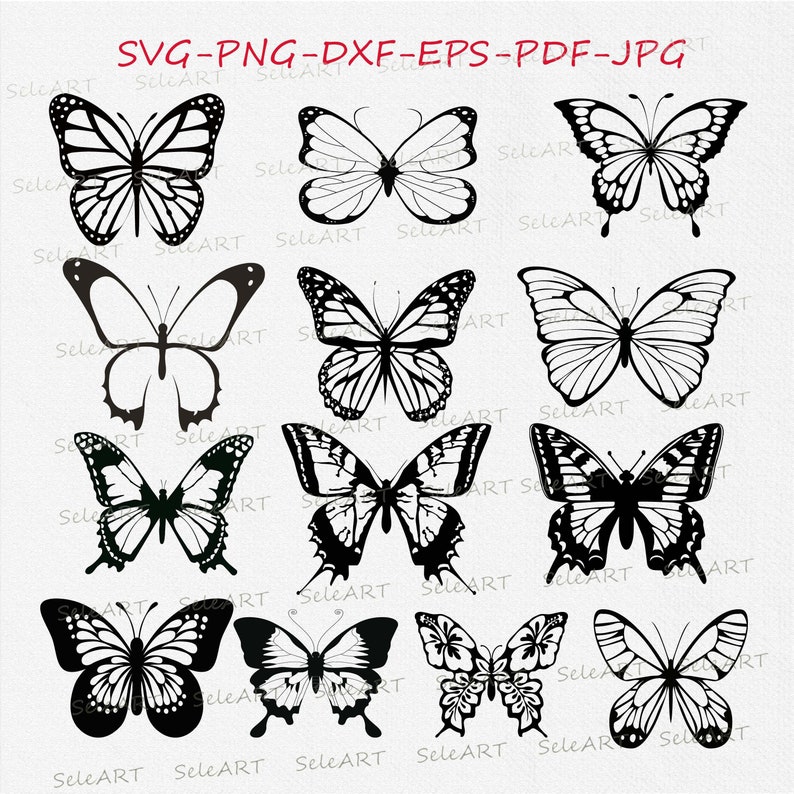 Download Butterflies Svg Butterfly Svg Butterfly Svg Cricut Butterfly Svg Silhouette Butterfly Clipart Butterfly Vector Butterfly Svg Png Dxf Eps Clip Art Art Collectibles Mukena Id