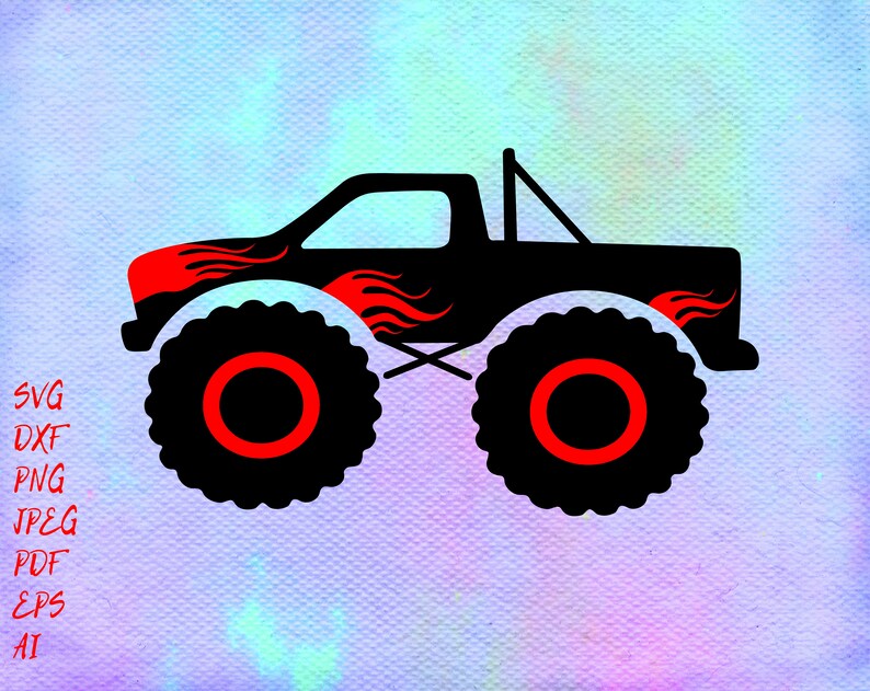 Download Monster Truck SVG file Monster Truck Shirt Svg Monster ...