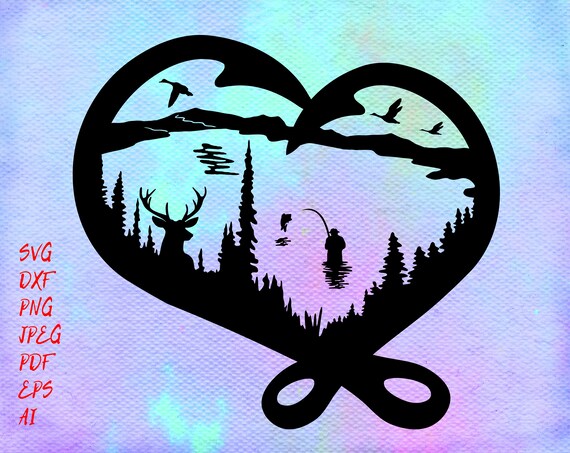 Download Fishing SVG Fish svg Fishing hook svg Bass Fishing svg | Etsy